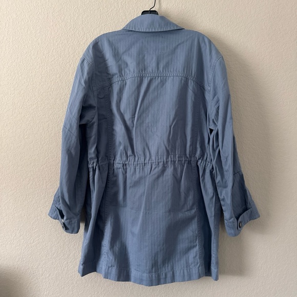 Madewell Blue Utility Jacket - Picture 3 of 5